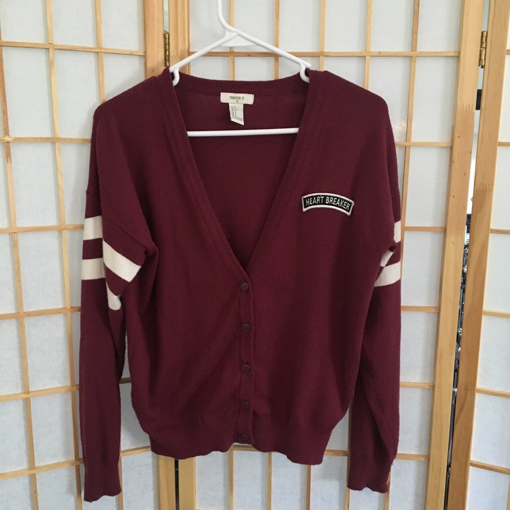 Forever21 “Heartbreaker” cardigan